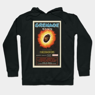 VINTAGE FIRECRACKER GRENADE BOMB Hoodie